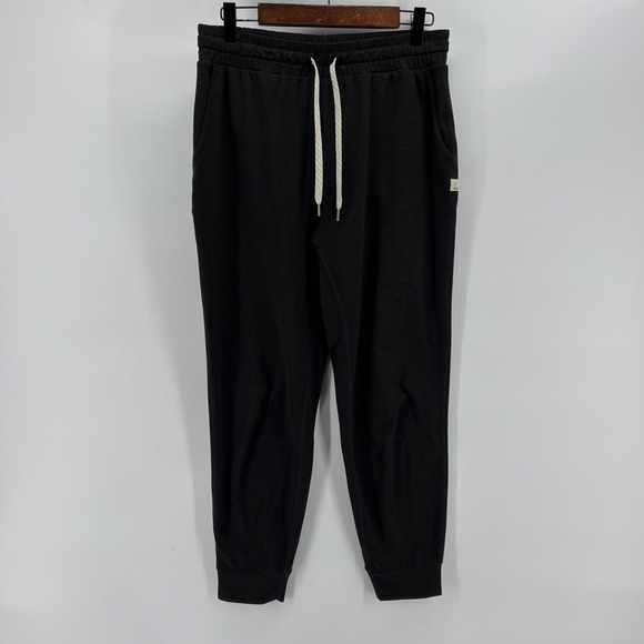 Vuori Dream Knit Performance Joggers Women S Black Heather Drawstring VW303 - Picture 3 of 7